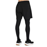 Acron Erkek Siyah Koşu Şort 25KE1003-SYH