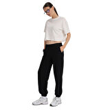 Sedona Cropped Kadın Beyaz Günlük Stil T-Shirt 25KK1034-KBYZ