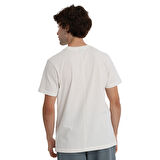 Bow Erkek Beyaz Günlük Stil T-Shirt 25KE1016-KBYZ