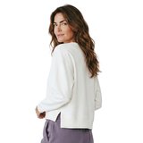 Cleo Kadın Beyaz Günlük Stil Sweatshirt 26YK0008-KBYZ