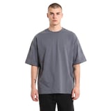Corin Oversize Erkek Antrasit Günlük Stil T-Shirt 26YE0016-KGRI