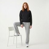 Kaia Full-Zip Kadın Siyah Günlük Stil Eşofman Üstü 26YK0001-SYH