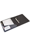Evrak Sunum Tanıtım Firma Klasörü 4 cm 2 Halkalı A5 250 Yaprak Kapasiteli Ring Binder File Vegan 20x23 cm
