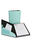 Kapaklı Sekreterlik A4 100 Yaprak Kapasiteli Rainbow Clip Board Vegan 24x32 cm