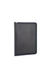 Kapaklı Sekreterlik Padfolio Hesap Makinalı Fermuarlı A4 100 Yaprak Kapasiteli Vegan 25,5x34 cm