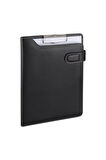Kapaklı Sekreterlik Padfolio Hesap Makinalı A4 100 Yaprak Kapasiteli Vegan 24,5x32 cm