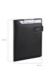 Kapaklı Sekreterlik Padfolio Hesap Makinalı A4 100 Yaprak Kapasiteli Vegan 24,5x32 cm