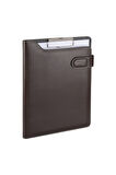 Kapaklı Sekreterlik Padfolio Hesap Makinalı A4 100 Yaprak Kapasiteli Vegan 24,5x32 cm