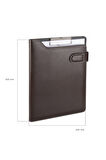 Kapaklı Sekreterlik Padfolio Hesap Makinalı A4 100 Yaprak Kapasiteli Vegan 24,5x32 cm