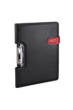 Kapaklı Sekreterlik Art Padfolio Hesap Makinalı A4 100 Yaprak Kapasiteli Vegan 25,5x34 cm