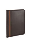 Kapaklı Sekreterlik Padfolio Hesap Makinalı Fermuarlı A4 100 Yaprak Kapasiteli Vegan 25,5x34 cm