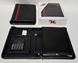 2K ORG. DEFTER 14x20 SUNİ DERİ FERM. SİYAH KAR. 5250