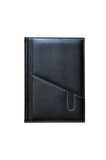 Deri Defter Günlük Journal Ajanda Tarihsiz Kareli Telefon Kılıflı 160 Yaprak Vegan 17x24 cm