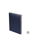 Deri Defter Günlük Journal Ajanda Tarihsiz Kareli 160 Yaprak Diplomat Vegan 20x28 cm