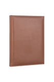 Deri Defter Günlük Journal Ajanda Tarihsiz Düz 160 Yaprak Rainbow Vegan 17x24 cm