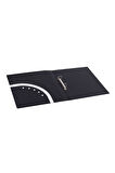 Evrak Sunum Firma Klasörü A4 Pvc 3 cm 2 Halkalı Double Color Ring Binder File 200 Yaprak Kapasiteli 27x32 cm