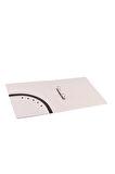 Evrak Sunum Firma Klasörü A4 Pvc 3 cm 2 Halkalı Double Color Ring Binder File 200 Yaprak Kapasiteli 27x32 cm
