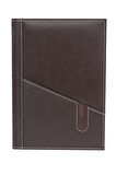 Deri Defter Günlük Journal Ajanda Tarihsiz Düz Telefon Kılıflı 160 Yaprak Vegan 17x24 cm