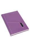 Deri Defter Günlük Journal Ajanda Tarihsiz Düz Telefon Kılıflı 160 Yaprak Vegan 17x24 cm