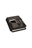 Organizer Ajanda Telefon Kılıflı Tarihsiz Kareli 160 Yaprak 17x24 Defterli Rainbow Vegan 20x26 cm