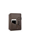 Organizer Ajanda Telefon Kılıflı Tarihsiz Kareli 160 Yaprak 17x24 Defterli Rainbow Vegan 20x26 cm