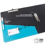 Evrak Sunum Tanıtım Firma Klasörü Sekreterlik A4 150 Yaprak Kapasiteli Ring Binder File Vegan 26,5x32 cm