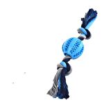 Zampa Dental Toplu Diş İpi Köpek Oyuncağı, Mavi 28 Cm