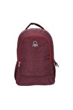 United Colors of Benetton Sırt Okul Çantası 70016 Bordo