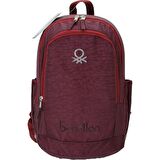 United Colors of Benetton Sırt Okul Çantası 70017 Bordo