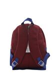 Benetton Anaokul Sırt Çantası Bordo Mavi 70099