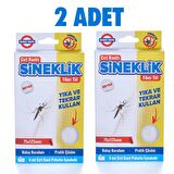 2'li Pencere Cam Sineklik 75x125cm Cırt Bantlı