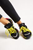 Tonny Black Siyah Sarı Unisex Spor Ayakkabı Tb282  Siyah Sarı-41