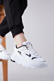 Tonny Black Beyaz Siyah Unisex Spor Ayakkabı Tb251 Beyaz Siyah-39