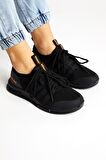 Tonny Black Siyah Unisex Spor Ayakkabı Tbqnt Siyah-36
