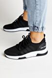 Tonny Black Siyah Beyaz Unisex Spor Ayakkabı Tbqnt Siyah Beyaz-42