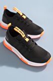 Tonny Black Siyah Turuncu Unisex Spor Ayakkabı Tbqnt Siyah Turuncu-36
