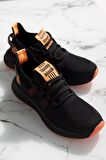 Tonny Black Siyah Turuncu Unisex Spor Ayakkabı Tbıdl Siyah Turuncu-37
