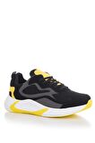 Tonny Black Siyah Sarı Unisex Spor Ayakkabı V2901 Siyah Sarı-37