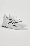 Tonny Black Beyaz Siyah Unisex Spor Ayakkabı Tb248  Beyaz Siyah-41