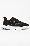 Tonny Black Siyah Süet Unisex Spor Ayakkabı Tb248  Siyah Süet-37