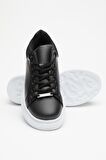 Tonny Black Siyah Beyaz Unisex Spor Ayakkabı V2alx