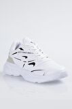 Tonny Black Unisex Beyaz Faylon Taban Spor Ayakkabı Tbb013