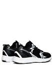 Tonny Black Unisex Siyah Faylon Taban Bağcıklı Spor Ayakkabı