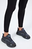 Tonny Black Unisex Füme Faylon Taban Rahat Kalıp Unisex Ayakkabı