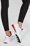 Tonny Black Unisex Beyaz Cilt Faylon Taban Rahat Kalıp Unisex Ayakkabı