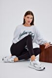 Tonny Black Unisex Beyaz Gümüş Faylon Taban Rahat Kalıp Unisex Ayakkabı
