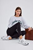 Tonny Black Unisex Beyaz Gümüş Faylon Taban Rahat Kalıp Unisex Ayakkabı