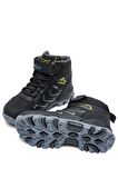 Tonny Black Çocuk Unisex Siyah Füme Rahat Kalıp Renkli Taban Bot