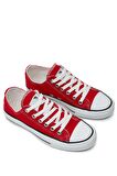 Tonny Black Unisex Kırmızı Rahat Kalıp Sneaker Ayakkabı