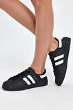 Tonny Black Unisex Siyah Rahat Kalıp Sneaker Ayakkabı